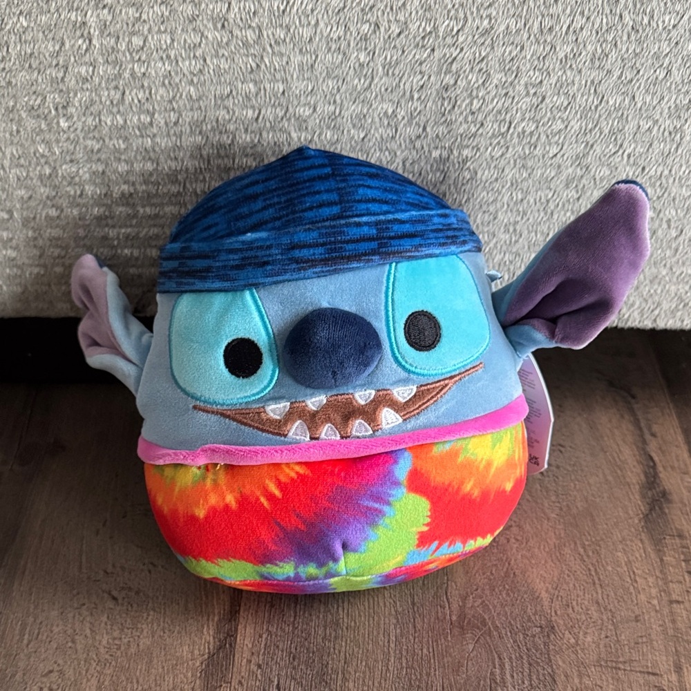 Disney Tie Dye Stitch Squishmallow